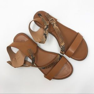 Congac vegan leather gladiator sandals